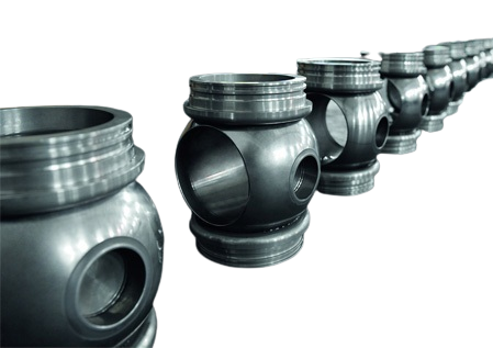 Tungsten carbide coated ball valves